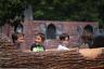 The log flume ride