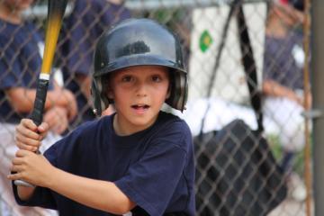 Jonathan at bat