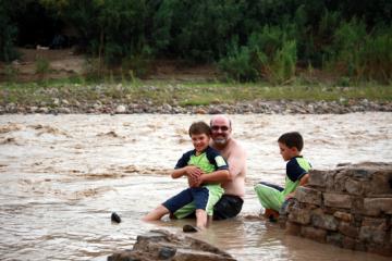 Dad & Boys in Rio Grande