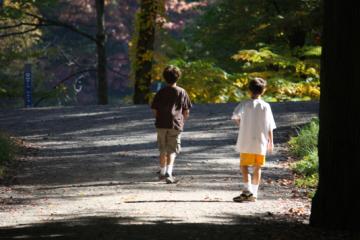 A stroll in Rockerfeller Park