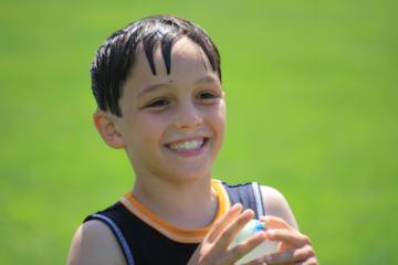 Jonathan and water balloon