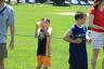Jonathan catches a water balloon