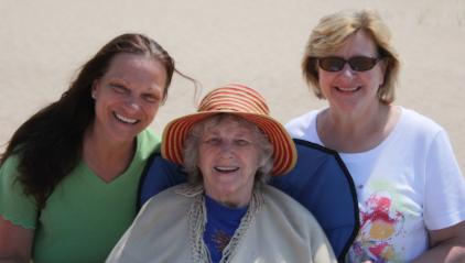 Nancy, Lenore and Grandma Eileen
