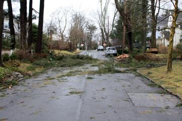 Roads were impassable