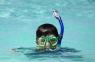 Jonathan snorkels