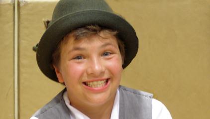 Robert smiles