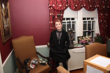 Grandma Beverly visits
