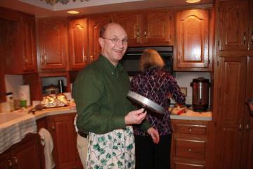 Jeff cooks