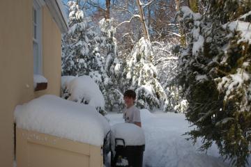 Jonathan in the snow