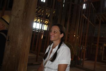Nancy in the Barn