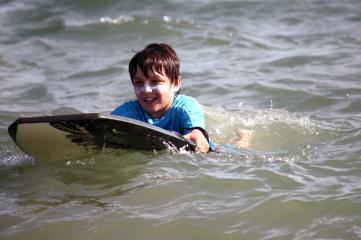 Jonathan at Jones Beach