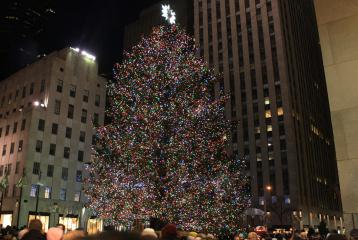 The Tree in Rockefeller Center