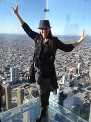Nancy in Willis Tower