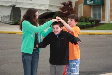 Isabel, Brian and Jonathan