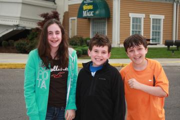 Isabel, Brian and Jonathan