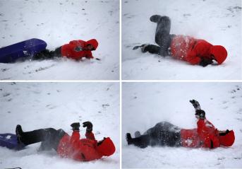 Robert tumbles