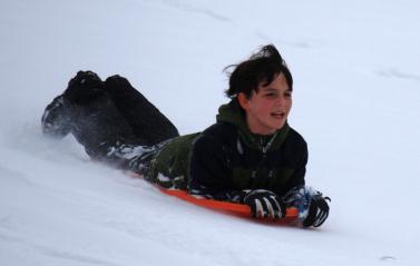 Jonathan Sledding