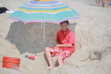 Clement in the shade